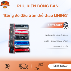 Băng đô thể thao LINING thấm hút mồ hôi