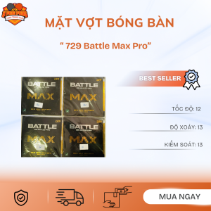 Mặt vợt bóng bàn 729 Battle Max Pro chính hãng.